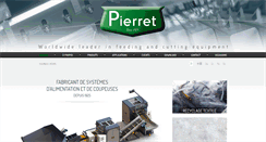 Desktop Screenshot of pierret.com